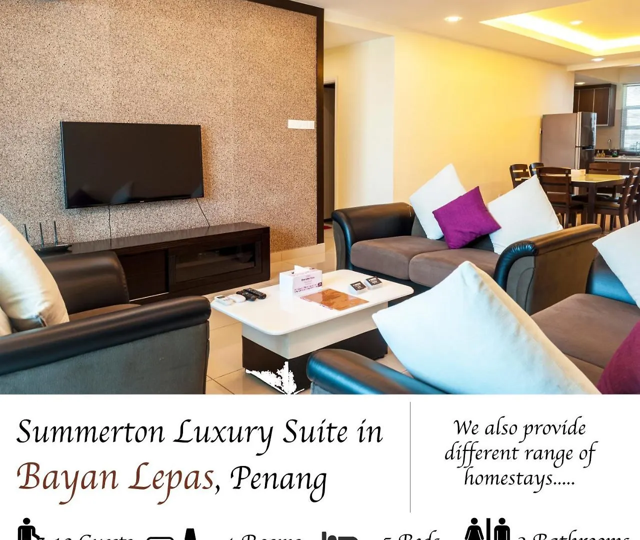 Meridian Sunset Suite By D Imperio Homestay Kampung Sungai Nibung Besar